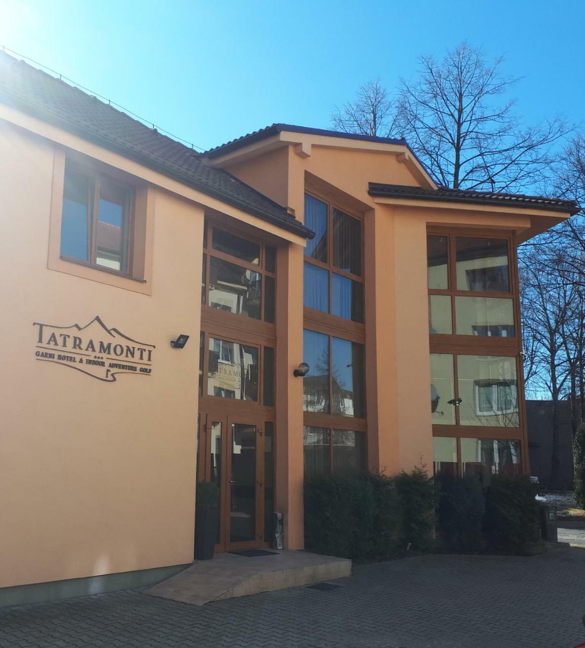 Garni Hotel Tatramonti Poprad Exteriér fotografie